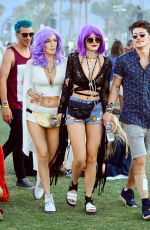 BELLA THORNE at Coachella Valley Music and Arts Festival, Day Three, 04/17/2016