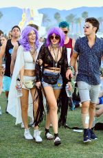 BELLA THORNE at Coachella Valley Music and Arts Festival, Day Three, 04/17/2016