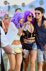 BELLA THORNE at Coachella Valley Music and Arts Festival, Day Three, 04/17/2016