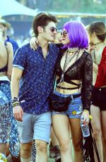 BELLA THORNE at Coachella Valley Music and Arts Festival, Day Three, 04/17/2016