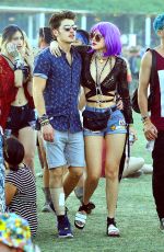 BELLA THORNE at Coachella Valley Music and Arts Festival, Day Three, 04/17/2016