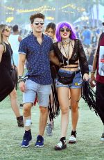 BELLA THORNE at Coachella Valley Music and Arts Festival, Day Three, 04/17/2016