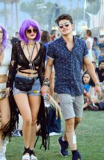 BELLA THORNE at Coachella Valley Music and Arts Festival, Day Three, 04/17/2016
