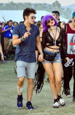 BELLA THORNE at Coachella Valley Music and Arts Festival, Day Three, 04/17/2016