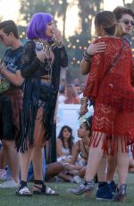 BELLA THORNE at Coachella Valley Music and Arts Festival, Day Three, 04/17/2016