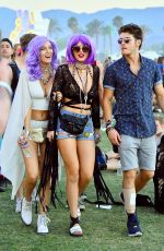 BELLA THORNE at Coachella Valley Music and Arts Festival, Day Three, 04/17/2016