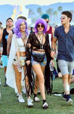 BELLA THORNE at Coachella Valley Music and Arts Festival, Day Three, 04/17/2016