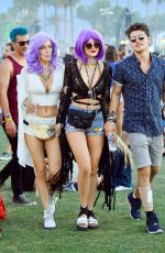 BELLA THORNE at Coachella Valley Music and Arts Festival, Day Three, 04/17/2016