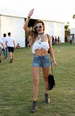 BELLA THORNE at Coachella Valley Music and Arts Festival in Indio 04/15/2016