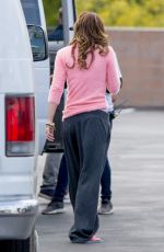 BELLA THORNE on the Set of 