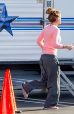 BELLA THORNE on the Set of 