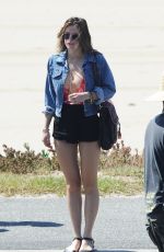 BELLA THORNE on the Set of 