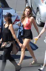 BELLA THORNE on the Set of 