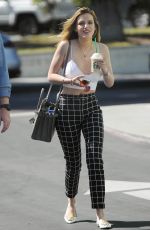 BELLA THORNE Out and About in Los Angeles 04/05/2016