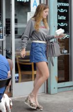 BELLA THORNE Out in Los Angeles 04/10/2016