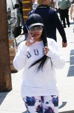 BLAC CHYNA at Fashion District in Los Angeles 04/19/2016