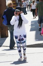 BLAC CHYNA at Fashion District in Los Angeles 04/19/2016