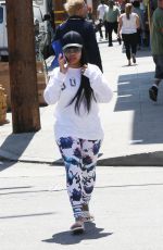 BLAC CHYNA at Fashion District in Los Angeles 04/19/2016
