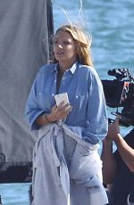 BLAKE LIVELY on the Set of 