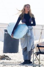BLAKE LIVELY on the Set of 