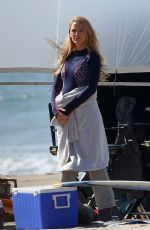 BLAKE LIVELY on the Set of 