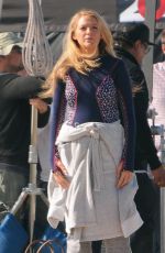 BLAKE LIVELY on the Set of 