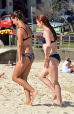 BONNIE WRIGHT in Bikini at a Beach in Sydney 04/12/2016
