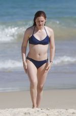 BONNIE WRIGHT in Bikini at a Beach in Sydney 04/12/2016