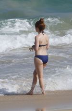 BONNIE WRIGHT in Bikini at a Beach in Sydney 04/12/2016