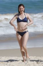 BONNIE WRIGHT in Bikini at a Beach in Sydney 04/12/2016