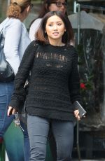 BRENDA SONG Out and About in Beverly Hills 04/25/2016
