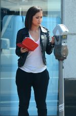 BRENDA SONG Out and About in West Hollywood 04/13/2016