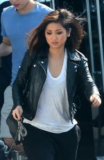 BRENDA SONG Out and About in West Hollywood 04/13/2016