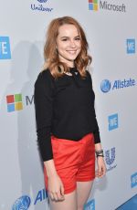 BRIDGIT MENDLER at We Day California in Inglewood 04/07/2016