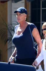 BRIGITTE NIELSEN Out and About in Studio City 03/15/2016