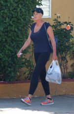 BRIGITTE NIELSEN Out and About in Studio City 03/15/2016
