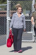 BRITNEY SPEARS Leaves a Dance Studio in Las Vegas 04/28/2016