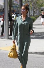 BROOKE BURKE Leaves a Salon in Beverly Hills 04/25/2016