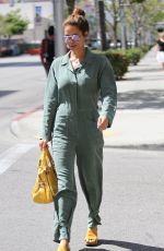 BROOKE BURKE Leaves a Salon in Beverly Hills 04/25/2016