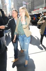 CAMERON DIAZ at Z100 Studio in New York 04/04/2016