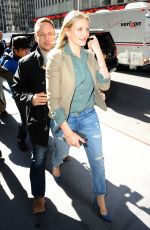 CAMERON DIAZ at Z100 Studio in New York 04/04/2016
