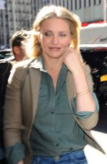 CAMERON DIAZ at Z100 Studio in New York 04/04/2016