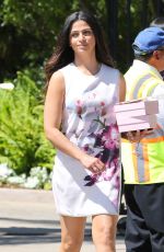 CAMILA ALVES Out and About in Beverly Hills 04/04/2016