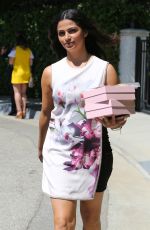 CAMILA ALVES Out and About in Beverly Hills 04/04/2016