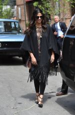 CAMILA ALVES Out and About in Tribeca 04/27/2016