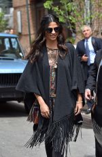 CAMILA ALVES Out and About in Tribeca 04/27/2016
