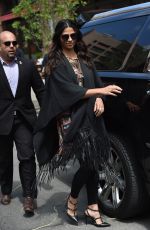 CAMILA ALVES Out and About in Tribeca 04/27/2016