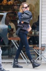 CANDICE SWANEPOEL Out and About in New York 04/29/2016