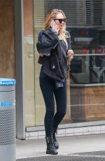 CANDICE SWANEPOEL Out and About in New York 04/29/2016
