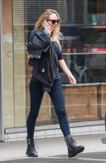 CANDICE SWANEPOEL Out and About in New York 04/29/2016